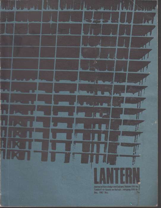 Lantern Volume XVII No 2 December 1967 SECONDHAND - Lantern