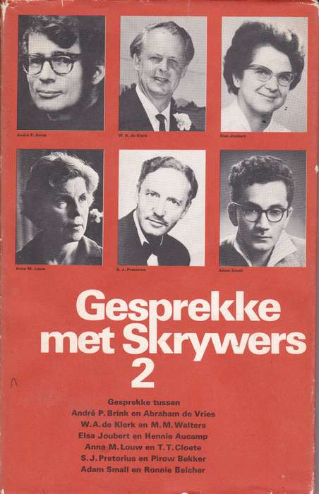 GESPREKKE MET SKRYWERS 2 SECONDHAND - BRINK,AP
