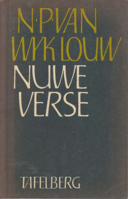 NUWE VERSE NP VAN WYK LOUW SECONDHAND - VANWYKLOUW,N