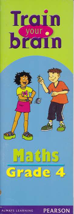 TRAIN YOUR BRAIN MATH GR 04 SECONDHAND - TRAINYOURBRAIN