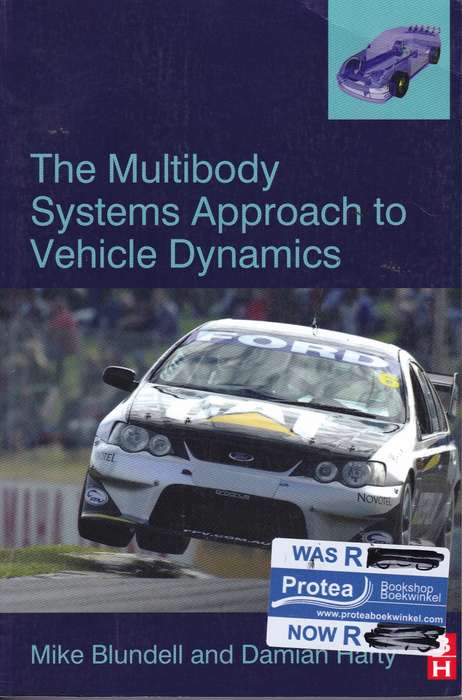 MULTIBODY SYSTEMS APPROACH VEHICLE DYNAM SECONDHAND - BLUNDELL,M
