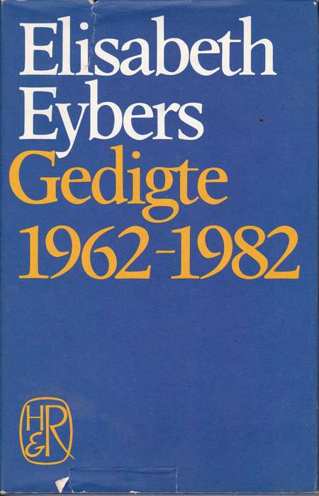 ELIZABETH EYBERS GEDIGTE 1962 1982 SECONDHAND - EYBERS,E