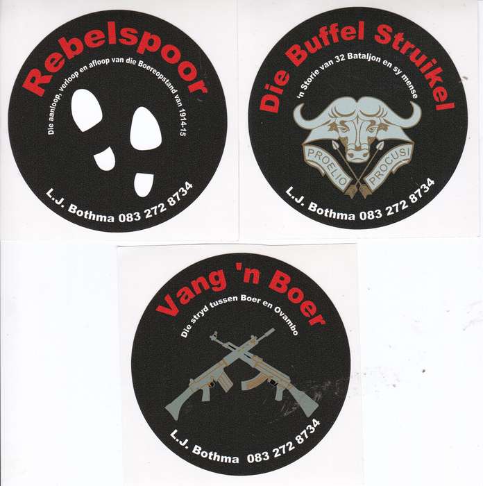 STICKER BOTHMA SET THREE STICKERS - BOTHMA,L