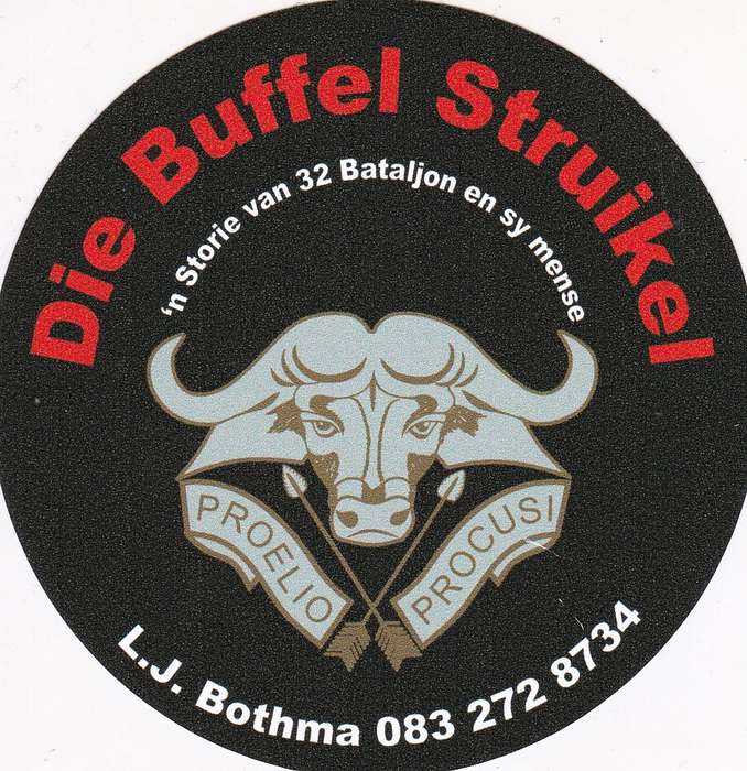 STICKER BOTHMA BUFFEL STRUIKEL - BOTHMA,L