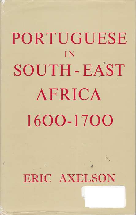 PORTUGUESE IN SOUTH EAST AFRICA SECONDHAND - ALEXSON,A
