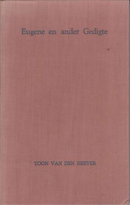 EUGENE & ANDER GEDIGTE SECONDHAND - VANDENHEEVER,T