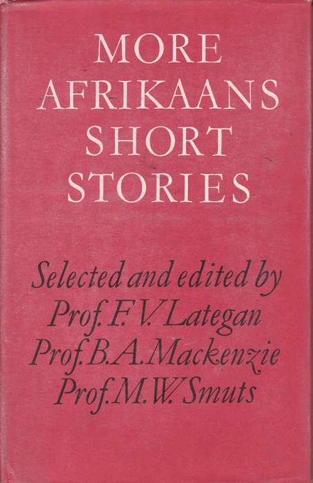 MORE AFRIKAANS SS SECONDHAND - LATEGAN,FV