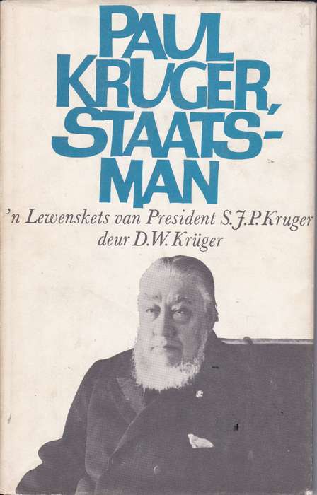 PAUL KRUGER STAATSMAN LEWENSKETS - KRUGER,DW