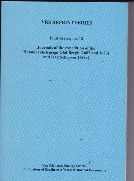 VRS112 JOURNAL BERGH & SCHRIJVER 1682 SECONDHAND - VRS112-BLUE