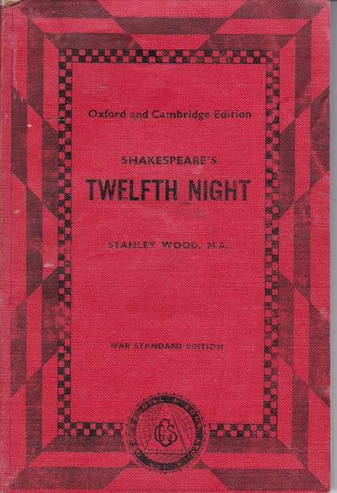 12TH NIGHT OR WHAT YOU WILL RED SECONDHAND - WOOD,S-SHAKESPEARE,W