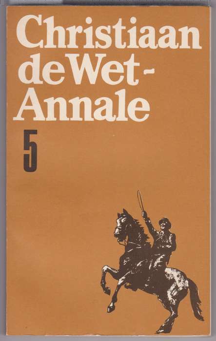 CHRISTIAAN DE WET ANNALE 5 - DEWET,C
