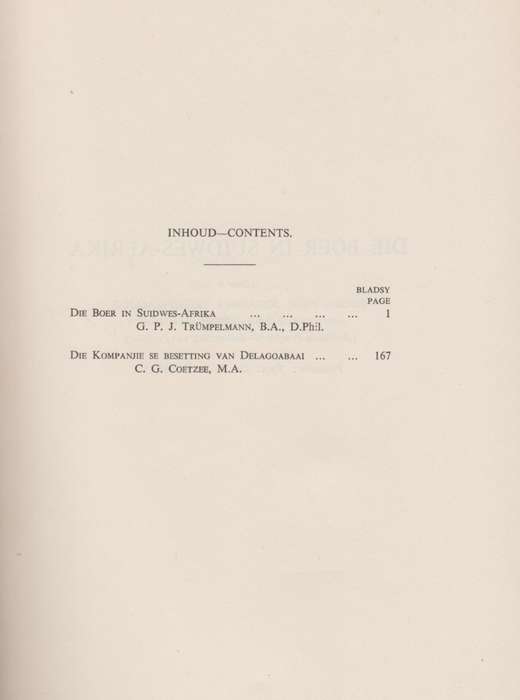 Argief-Jaarboek vir Suid-Afrikaanse Geskiedenis 1948 Deel 2 / Archiv - TrÃ¼mpelmann, G. P. J.; ...