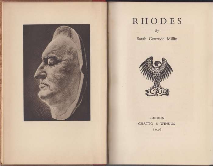 Rhodes - Millin, Sarah Gertrude