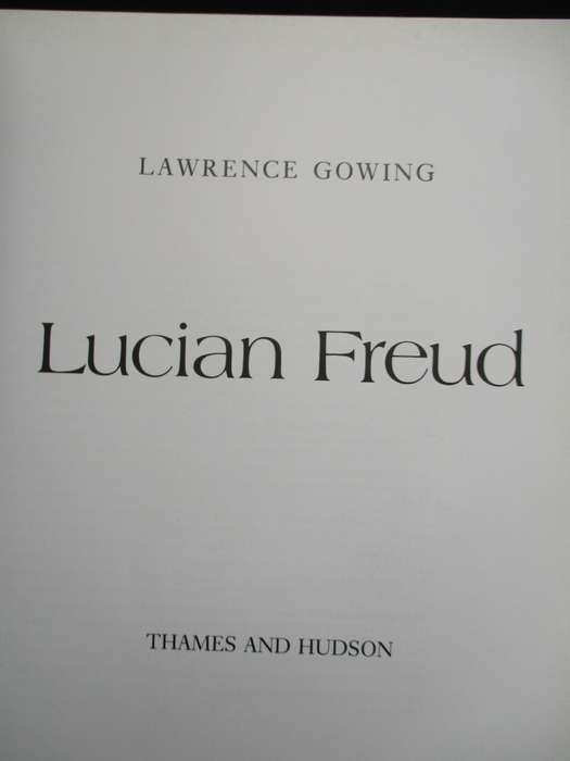 Lucian Freud - Gowing, Lawrence