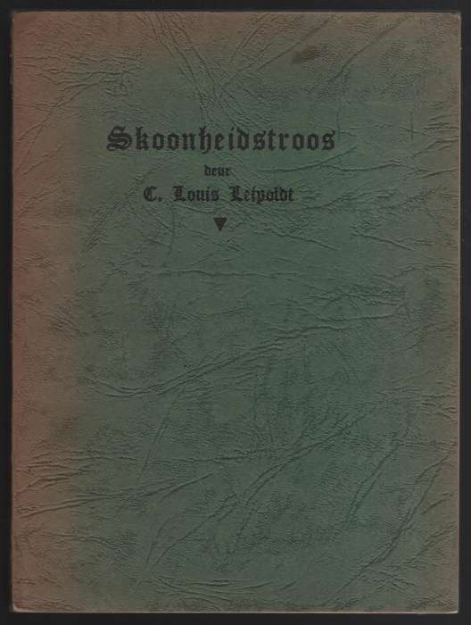 Skoonheidstroos - Leipoldt, C. Louis