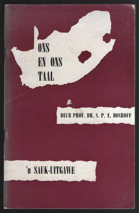 Ons en Ons Taal - Boshoff, S. P. E.