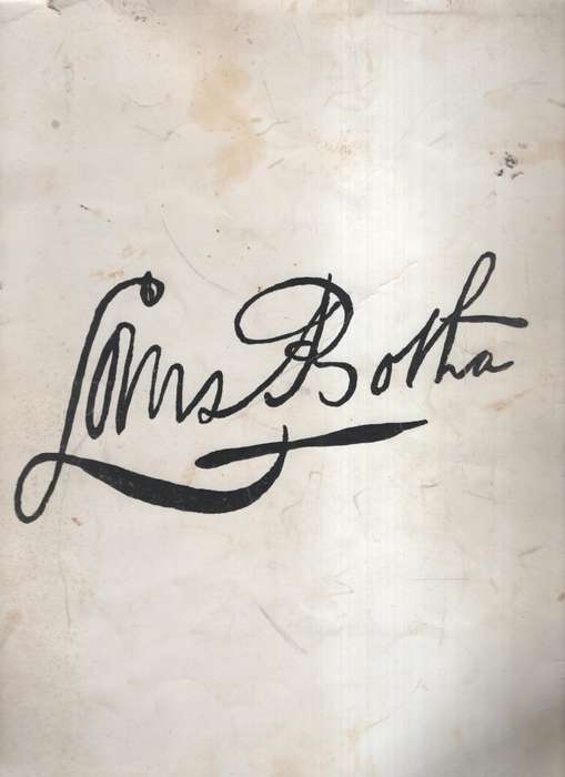 Louis Botha. A Souvenir Album issued by the Louis Botha Centenary Co - Centenary Committee