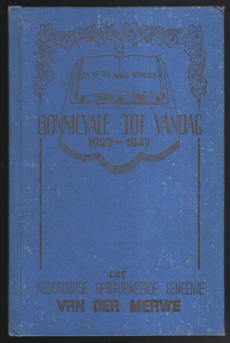 Gedenkboek van die Nederduitse Gereformeerde Gemeente Vandermerwe (B - Van der Berg, D. L.