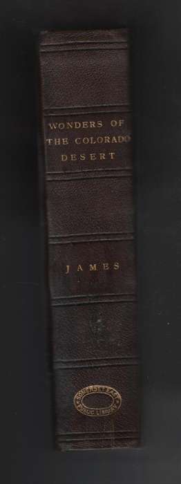 WONDERS OF THE COLORADO DESERT - JAMES,GW
