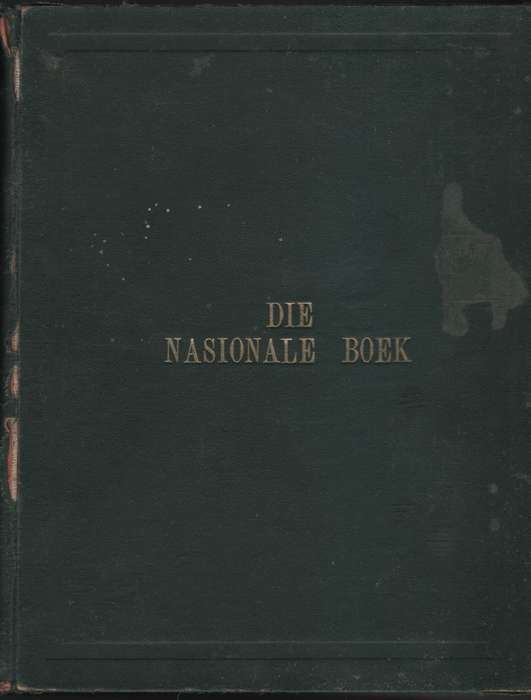 NASIONALE BOEK - REITZ,H