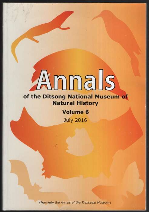 Annals of the Ditsong National Museum of Natural History, Volume 6,  - Kruger, M. (ed)