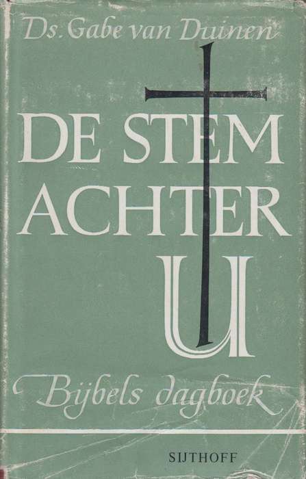 DE STEM ACHTER U SECONDHAND - VANDUINEN,G