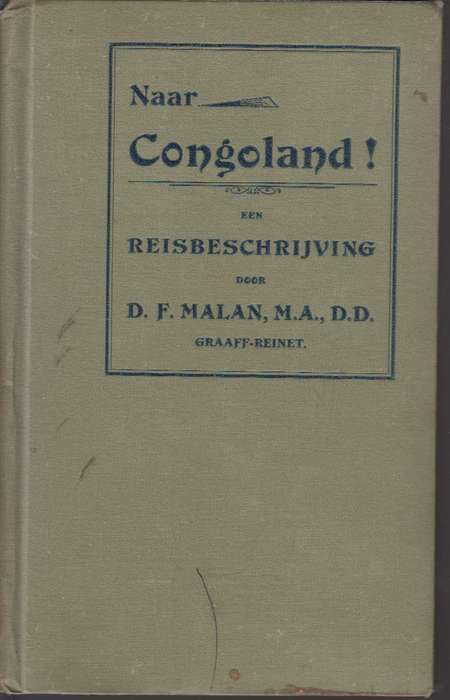 Congoland! - D.F.Malan,MA.,D.D.
