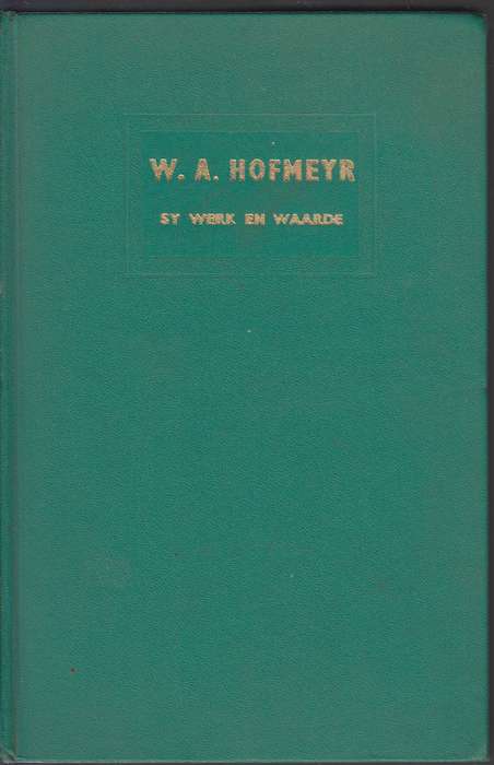 WA HOFMEYR SY WERK EN WAARDE - LEROUX,NJ