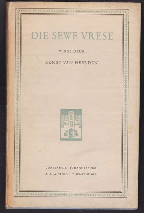 SEWE VRESE - VANHEERDEN,E