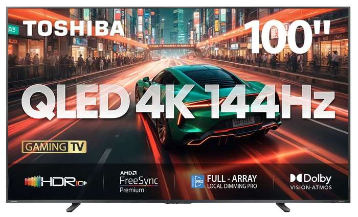 Toshiba 100 inch Z670N Series QLED Smart LED TV