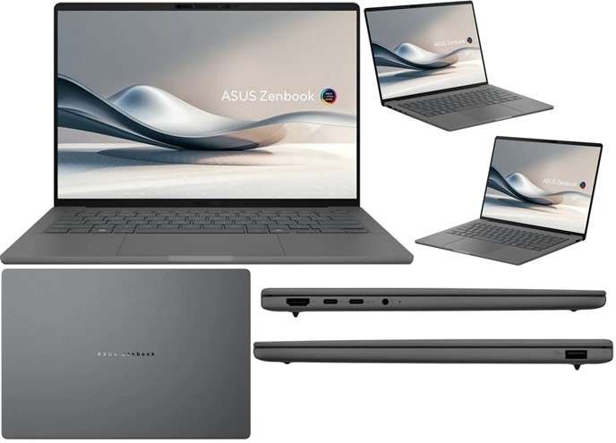 Asus Zenbook A14 OLED UX3407QA Snapdragon X UltraBook