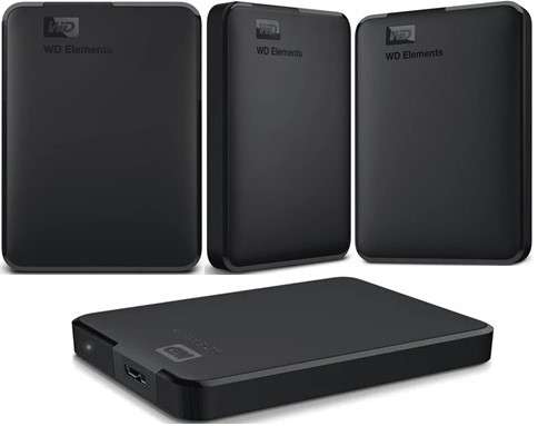 WD Elements 5TB Portable External Hard Drive