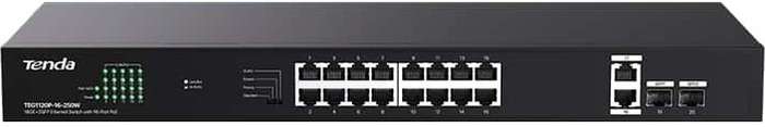 Tenda 16 PoE +2SFP Port Ethernet Switch