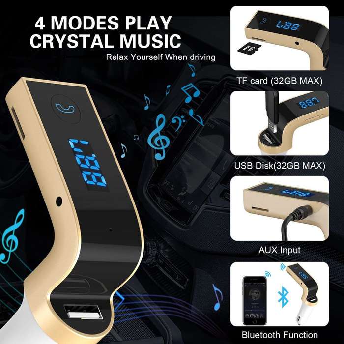 CarG7 Bluetooth FM Transmitter