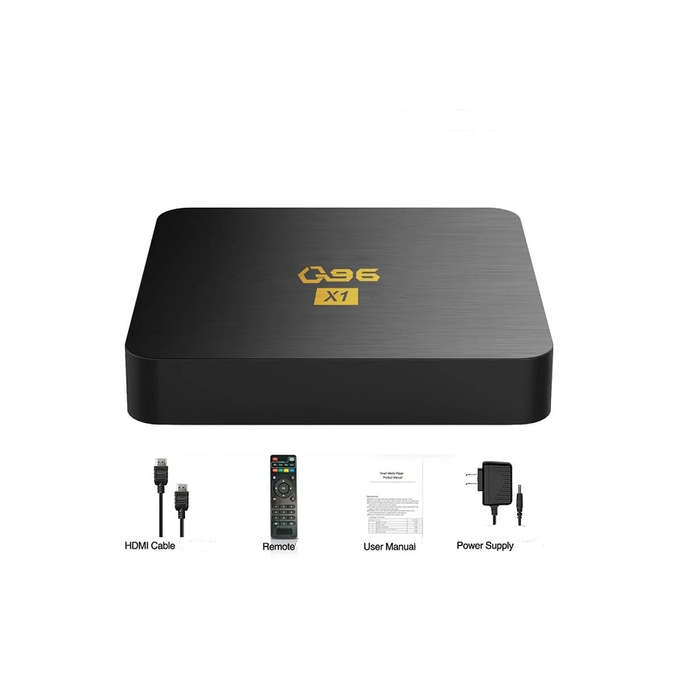 Q96 X1 Ultra HD TV Box 2GB RAM + 16gb ROM 5G Compatible