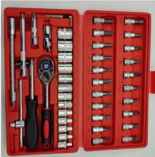 Ratchet Wrench socket Tools set 46Pcs