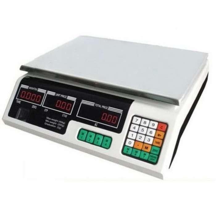 Electric digital price computing scale