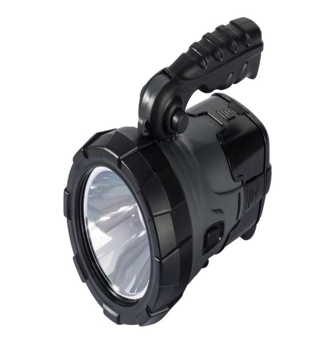Cordless LED work light with solar panel