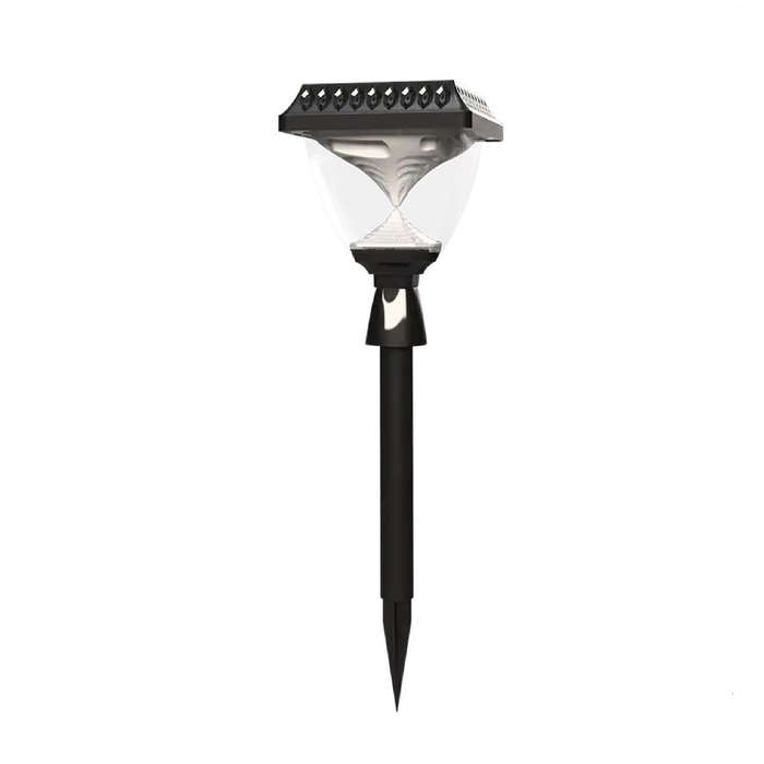 Solar Powered Garden Light White With Remote Control