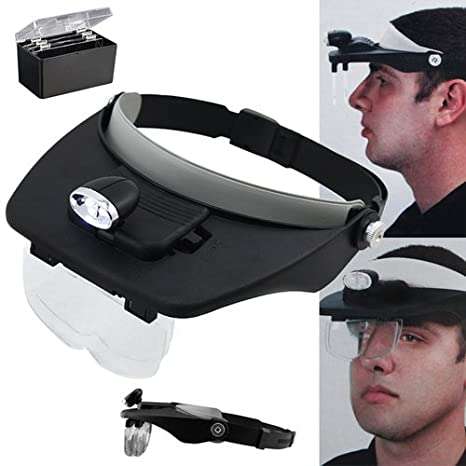 Light Head Magnifying Glass