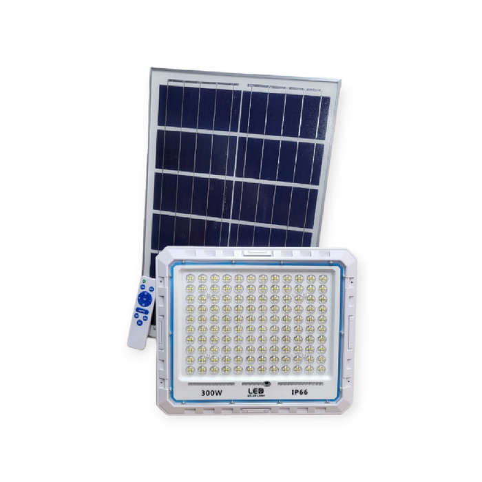 Solar Powered LED Floodlight With Remote Control 300W