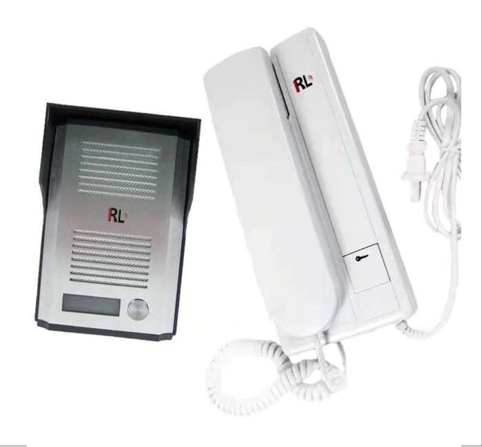 Intercom system doorbell with unlock function RL