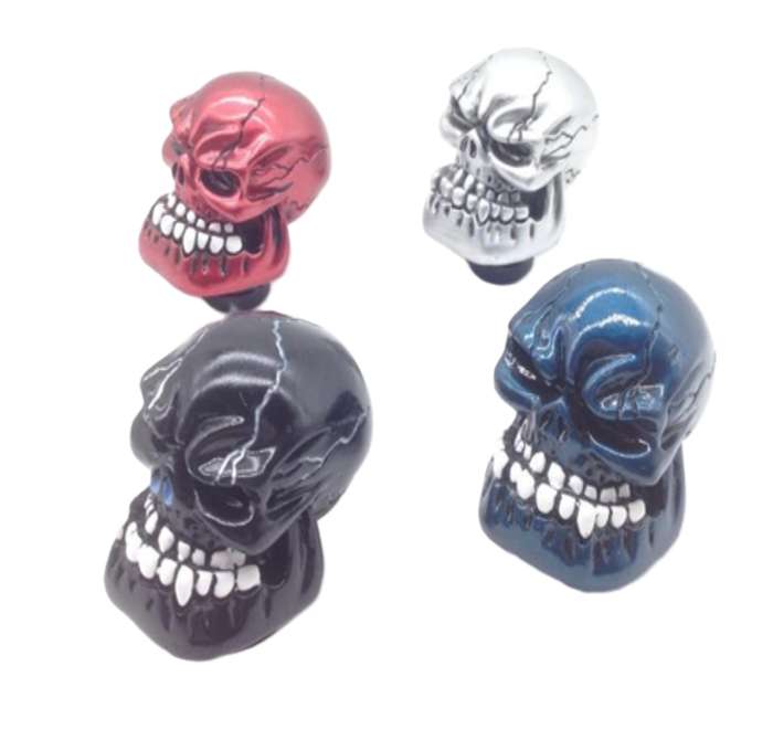 Universal Skull Head Shape Manual or Automatic Gear Shift Knob