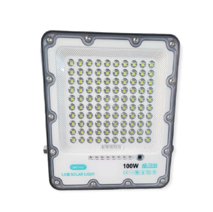 Solar Powered LED Floodlight 100W