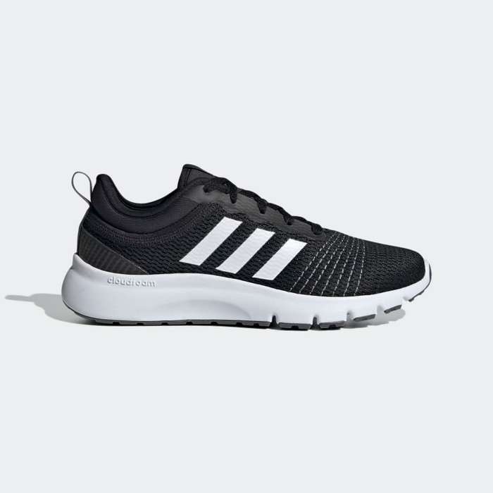 ADIDAS FLUID UP CLOUDFOAM BLACK RUNNING SHOE