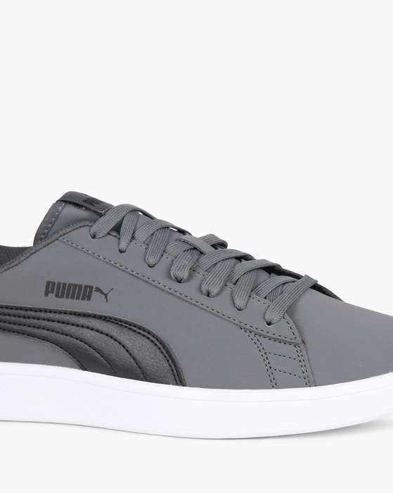 PUMA SMASH GREY BLACK SNEAKERS