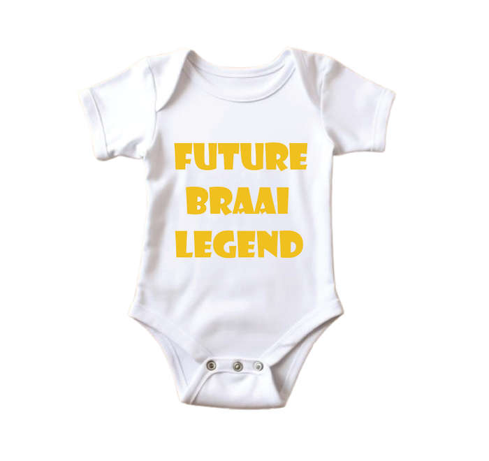 Future Braai Legend Baby Grow