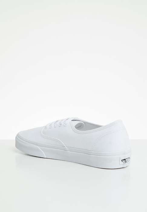 VANS AUTHENTIC WHITE SNEAKERS