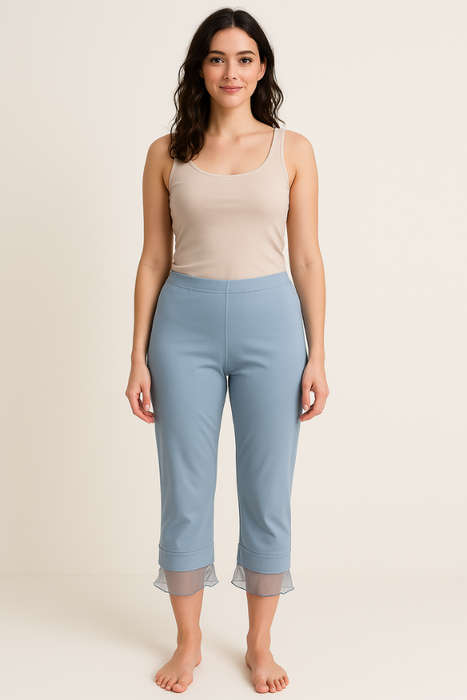 Basic leggings with mesh