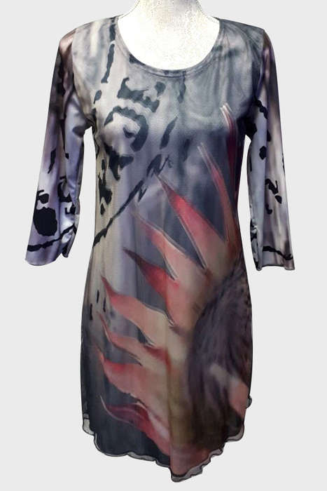 Vintage protea top (D/L)